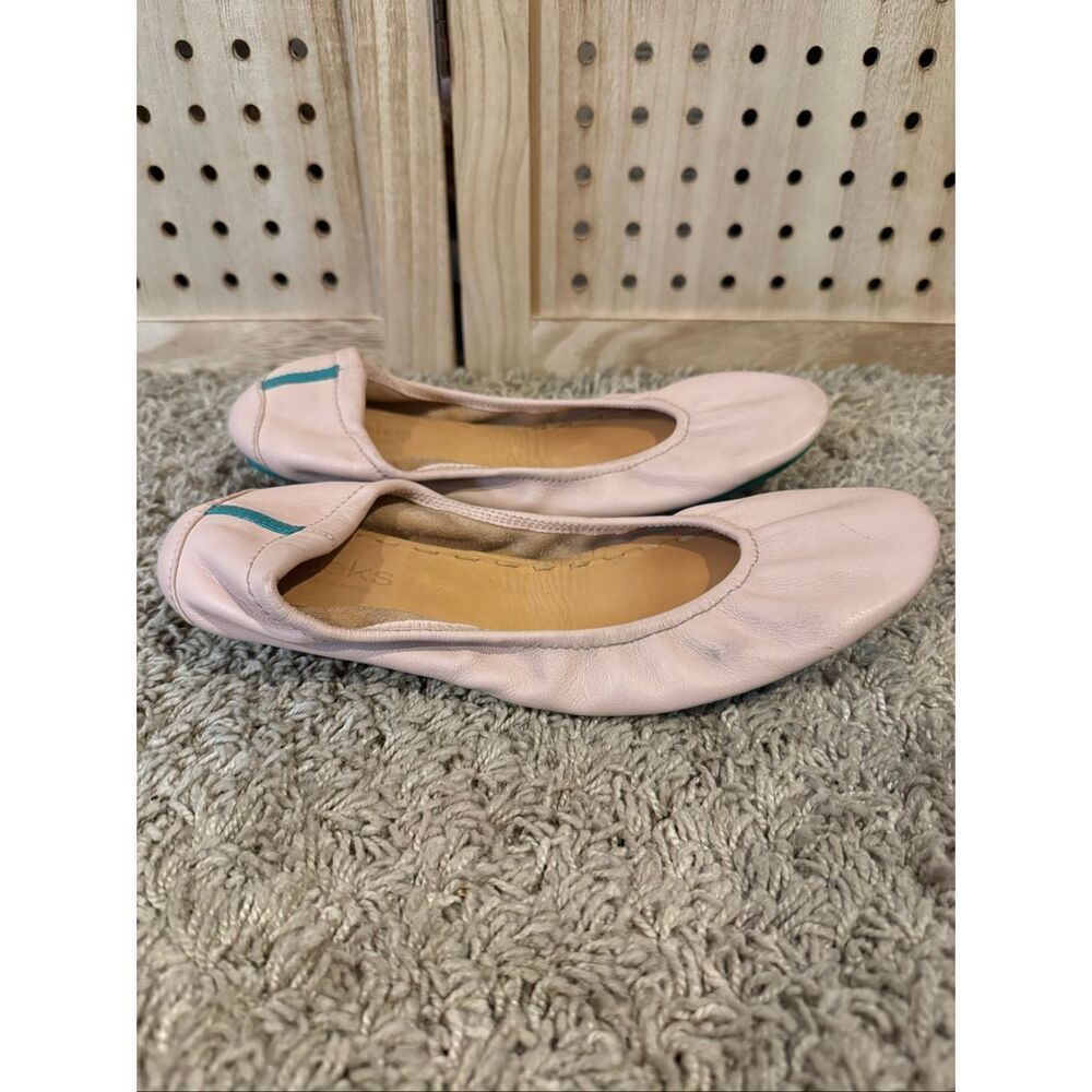 Tieks Blush Pink Foldable Ballet Flats Size 8